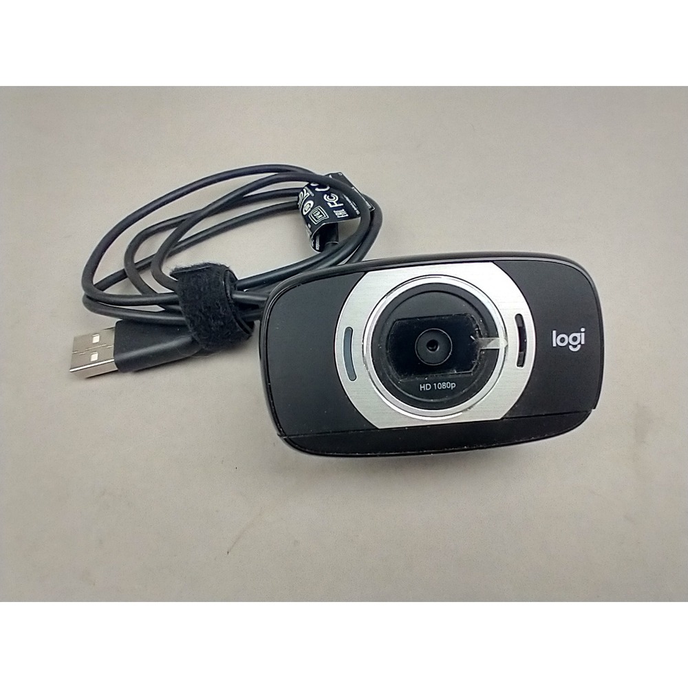 Logitech HD 1080p Webcam‎ V-U0027 Black USB Video Camera 860-000552